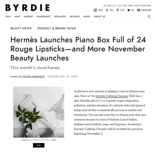 BYRDIE: November New Launches