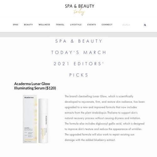 SPA & BEAUTY Today March Editor