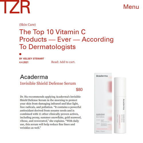 Good Vitaimn C Alternative: Acaderma Invisible Shield Defense Serum