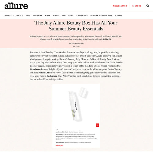 Allure: Acaderma