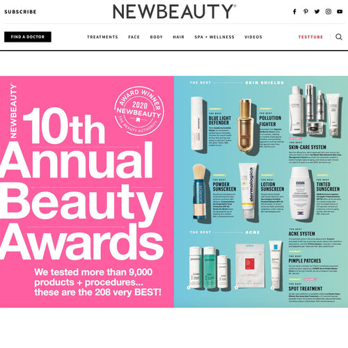 Acaderma Invisible Shield Won the New Beauty Award as the Best Blue Light Defender