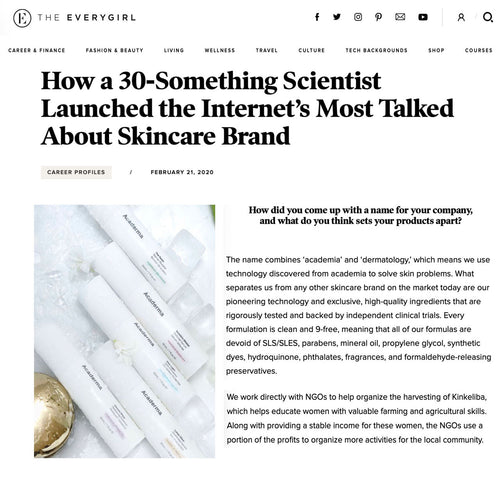 THE EVERYGIRL Interview: Acaderma as the Internet