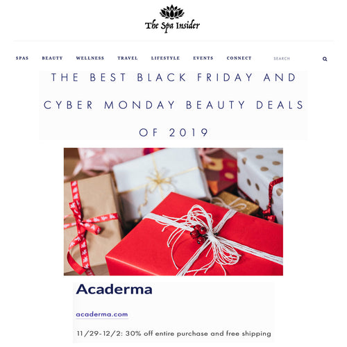 The Spa Insider: The Best Black Friday and Cyber Monday Beauty Deals