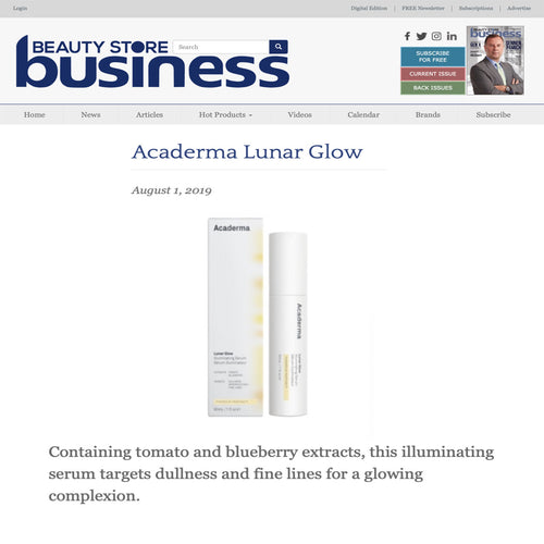 Beauty Store Business Features Lunar Glow Illuminate Serum