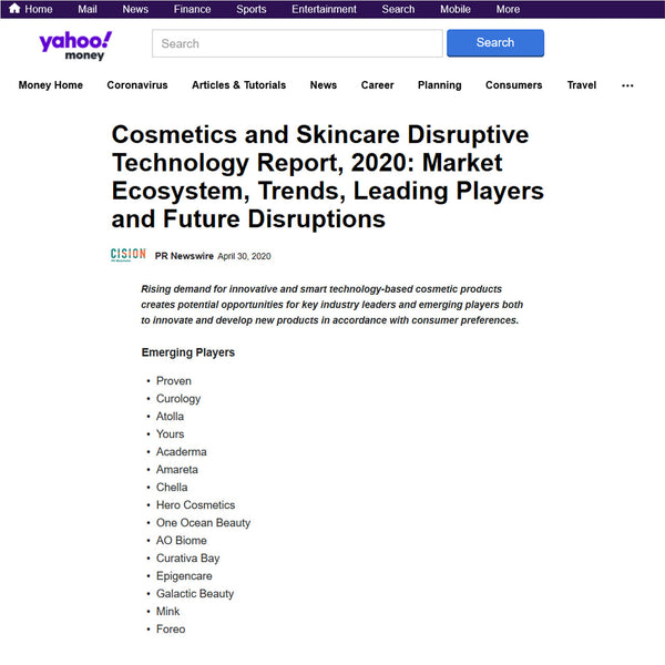 Yahoo!money:  The Emerging Players Acaderma