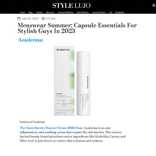 Stylelujo: The science-backed beauty brand prioritizes ingredient Kinkeliba to reduce skin irritation and redness.