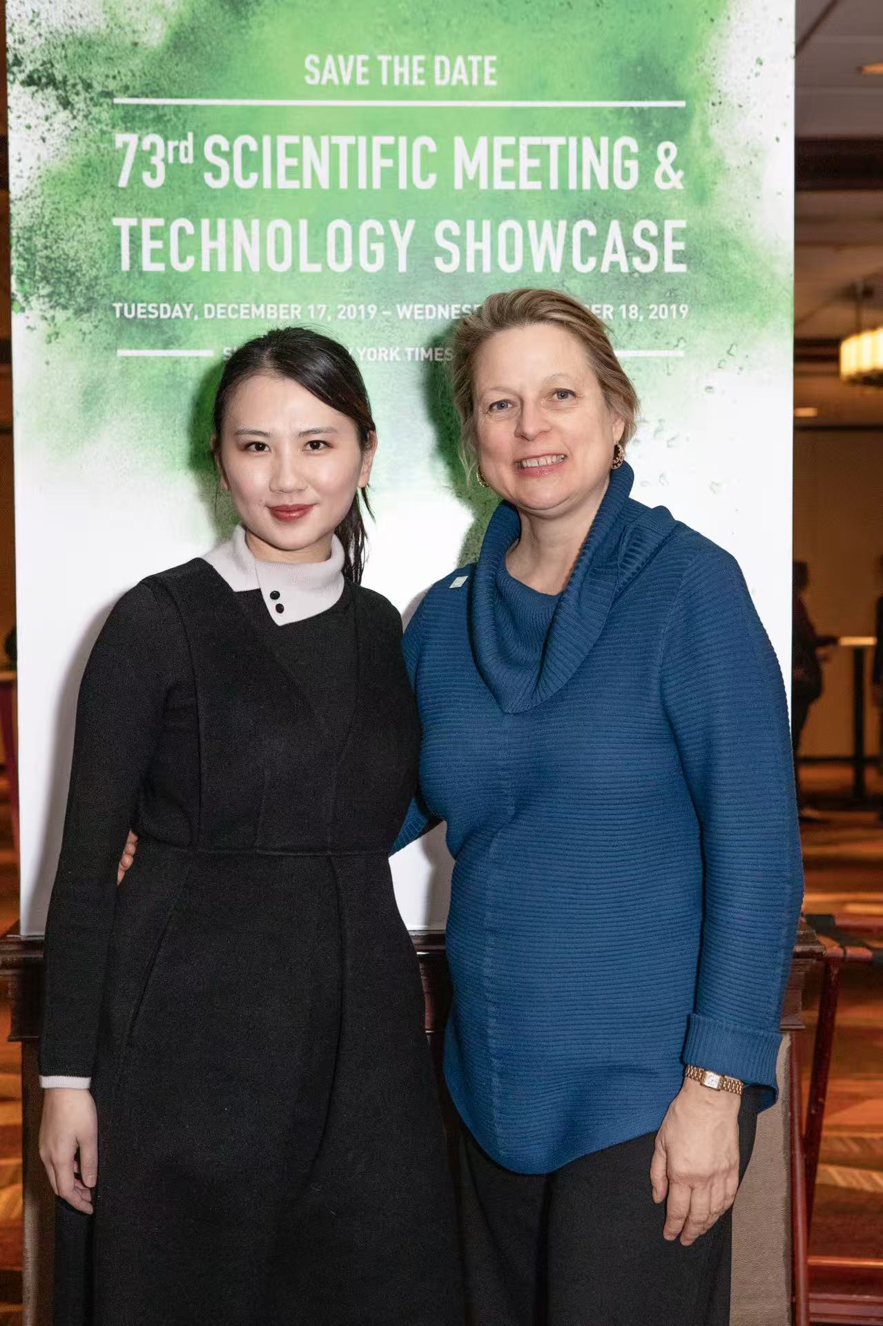 Dr. Shuting Hu at the 73rd IFSCC Scientific Meeting & Technology Showcase